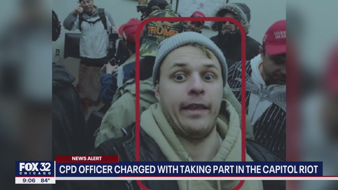 CPD officer charged with taking part in US Capitol riot
