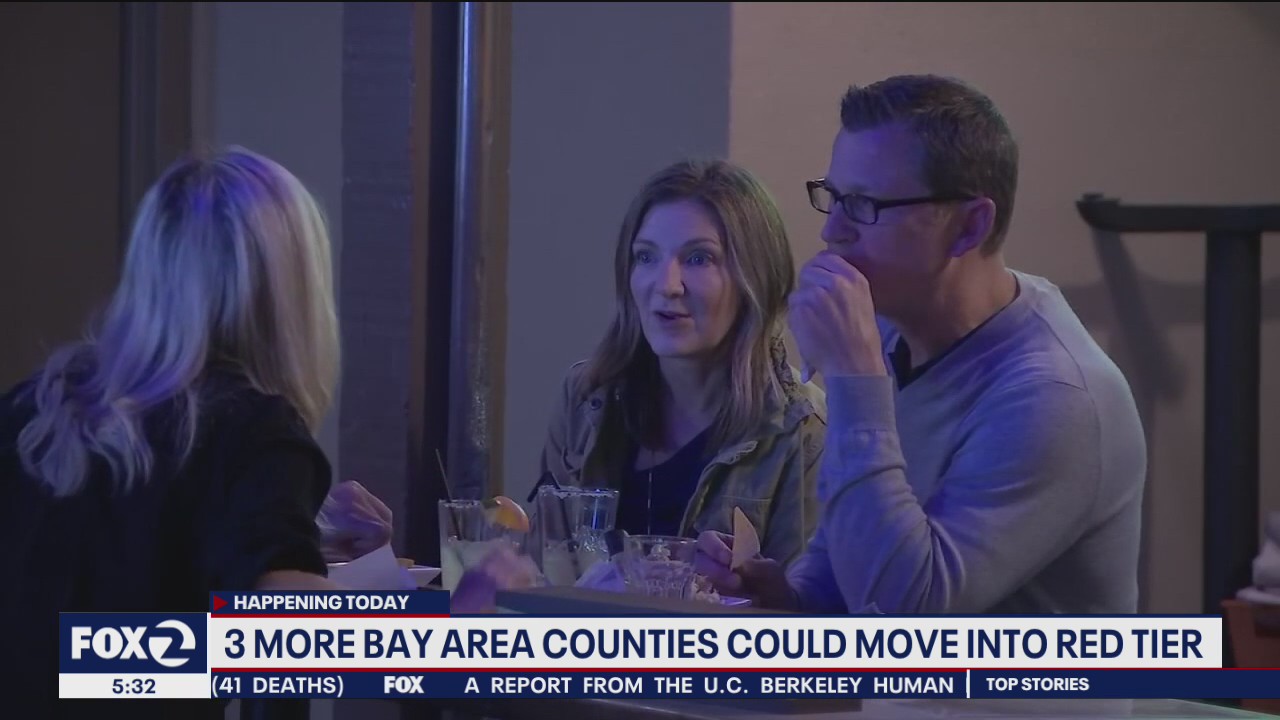 More Bay Area counties could move into red tier