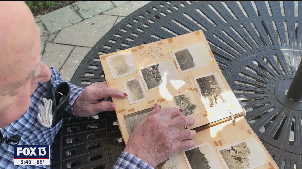 Veteran recalls stealing sauerkraut from Nazis in WWII