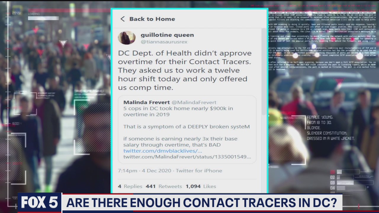 Are there enough contact tracers in DC?