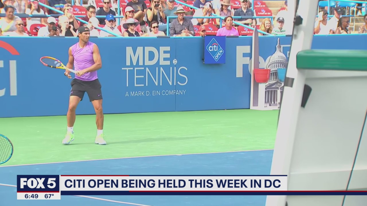 Citi Open being held this week in D.C.