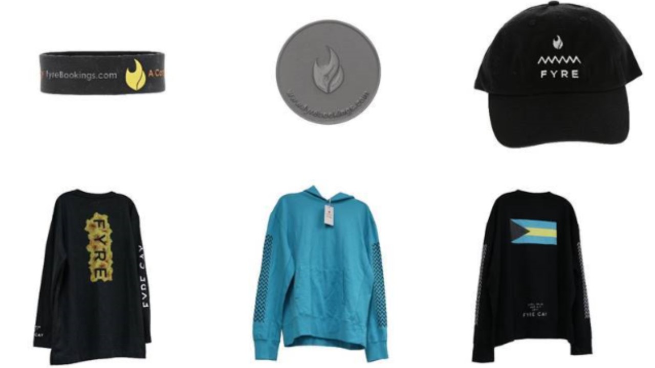 U.S. Marshals holding auction for Fyre Festival merchandise