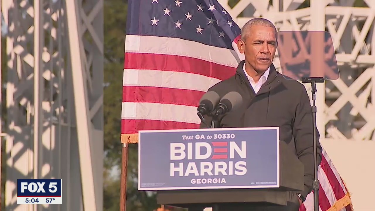 Former President Obama in Atlanta