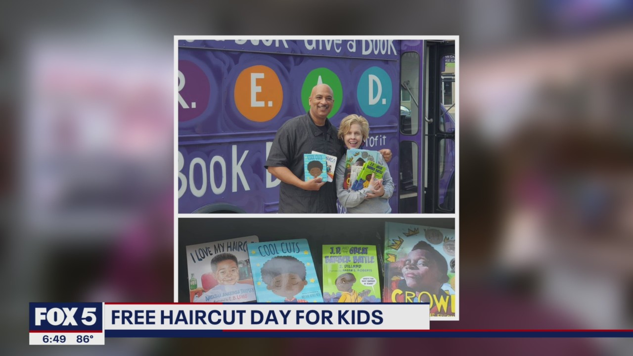Arlington barber giving back-to-school free haircuts and much more