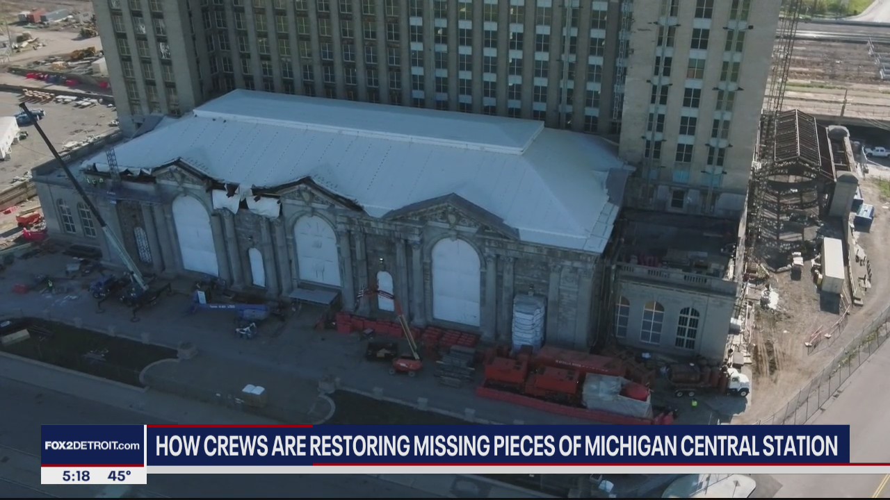 Rebuilding Michigan Central Station