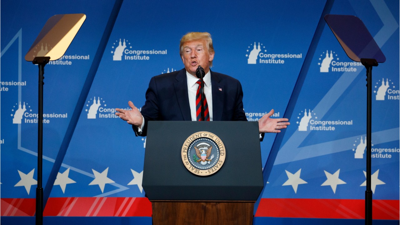 ‘The light is the worst’: Trump says energy efficient light bulbs make him ‘look orange’