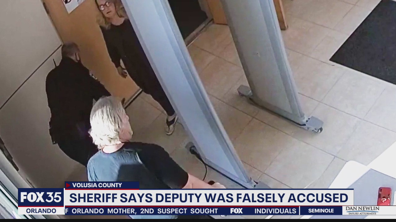 Sheriff says deputy was falsely accused