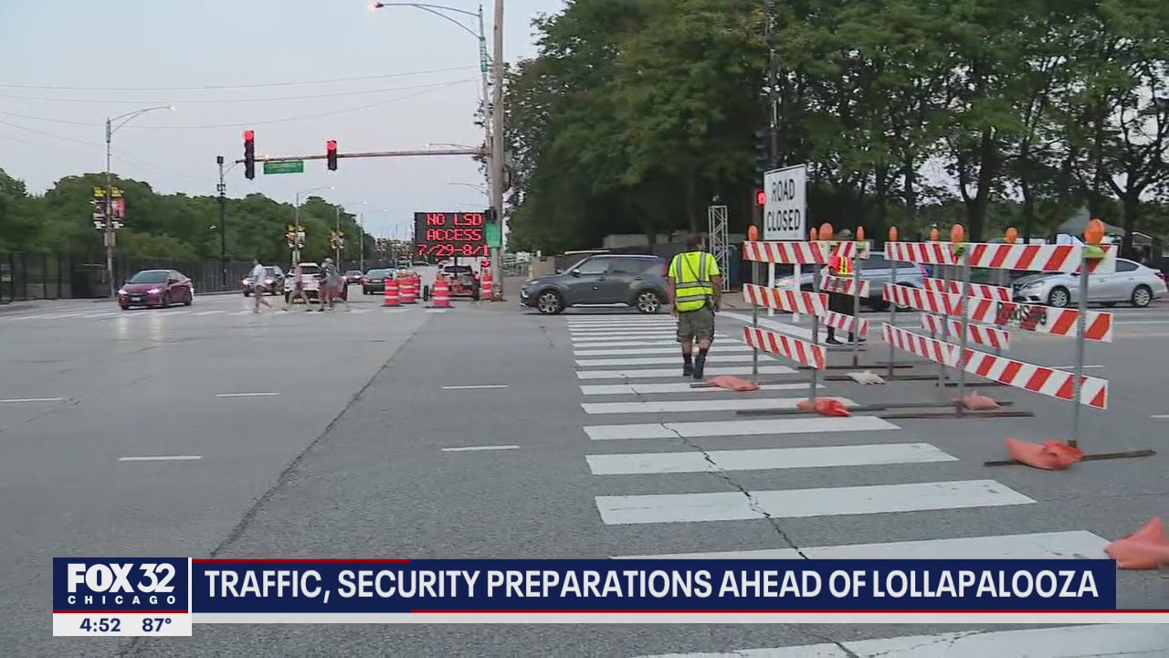Security measures for Lollapalooza