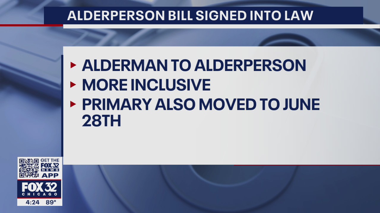Alderperson bill signed into law by Gov. Pritzker