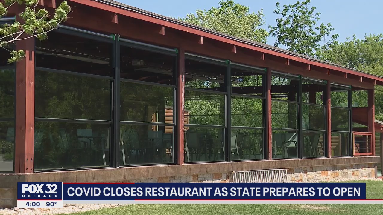 COVID closes restaurant as state prepares to reopen