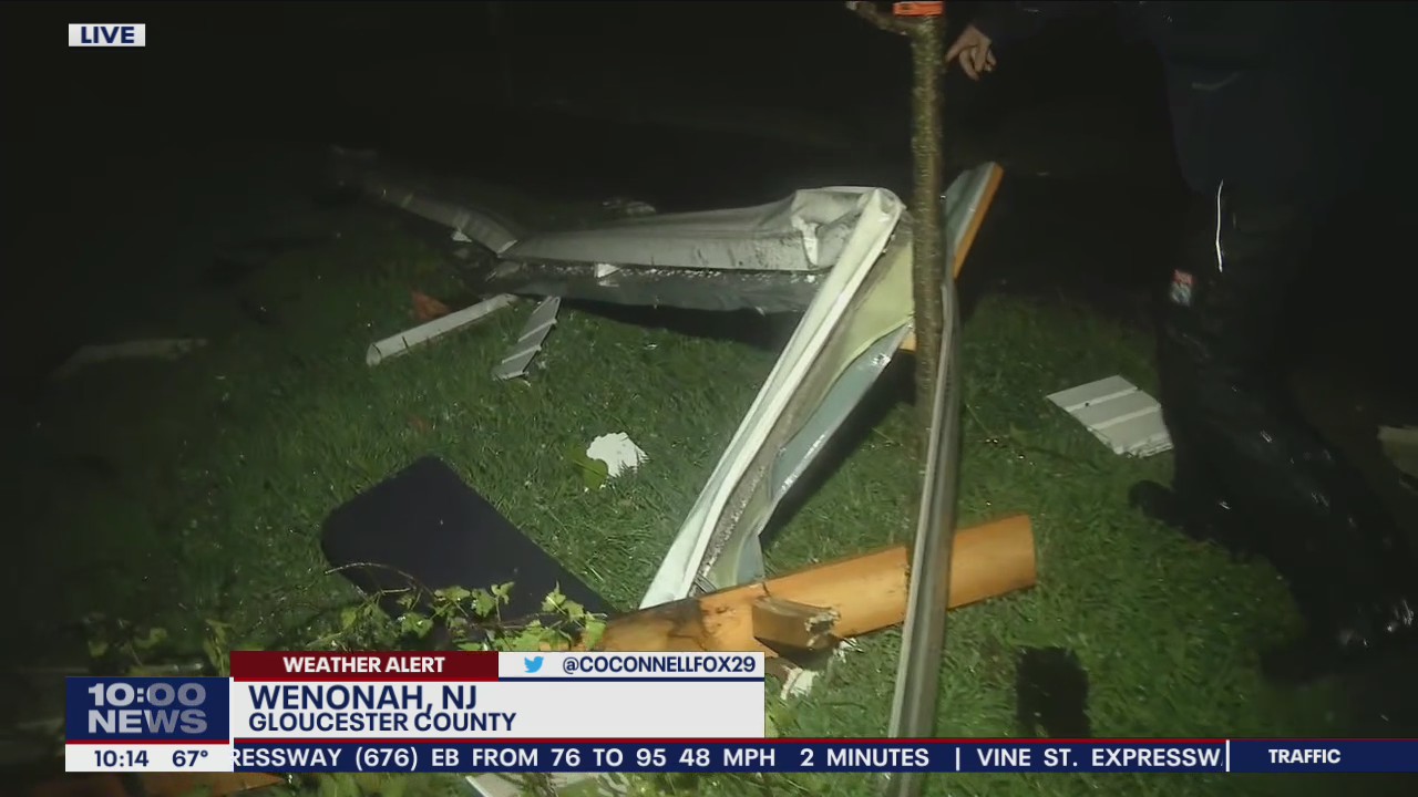 Wenonah, N.J. suffers extensive storm damage