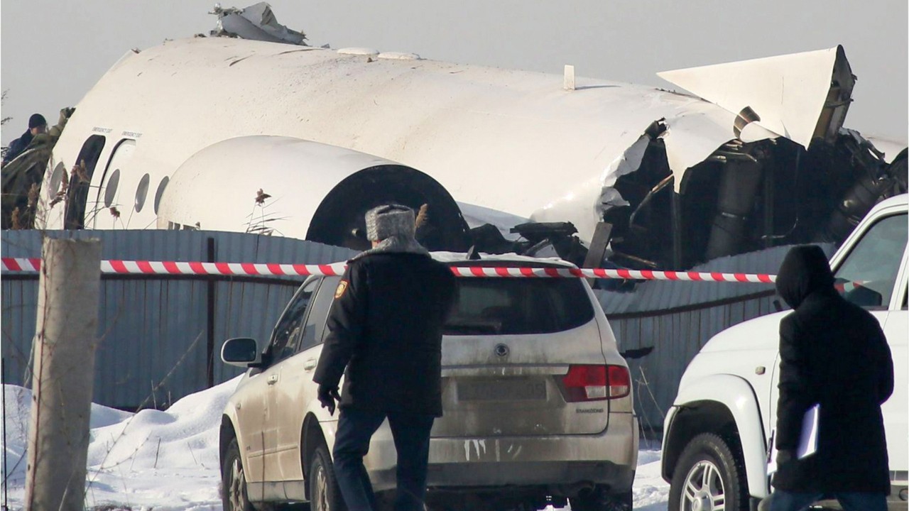 At least 12 killed after jetliner crashes in Kazakhstan