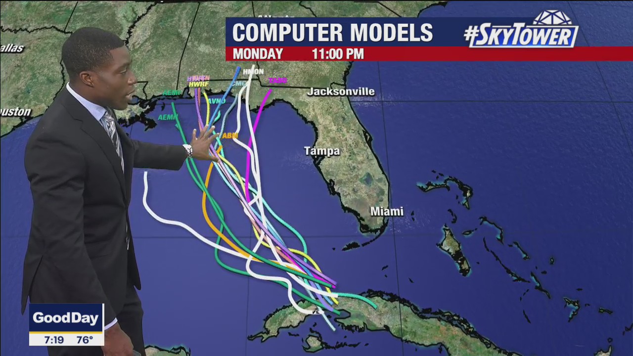 Saturday morning tropical weather forecast