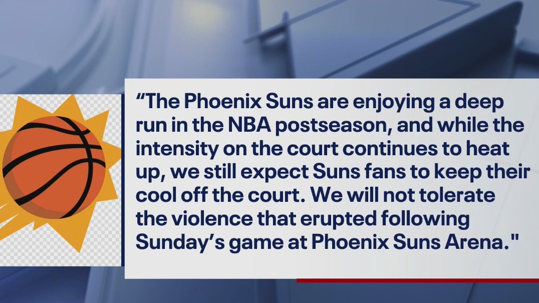 Fight breaks out during Game 1 of Suns-Clippers during Western Conference Finals