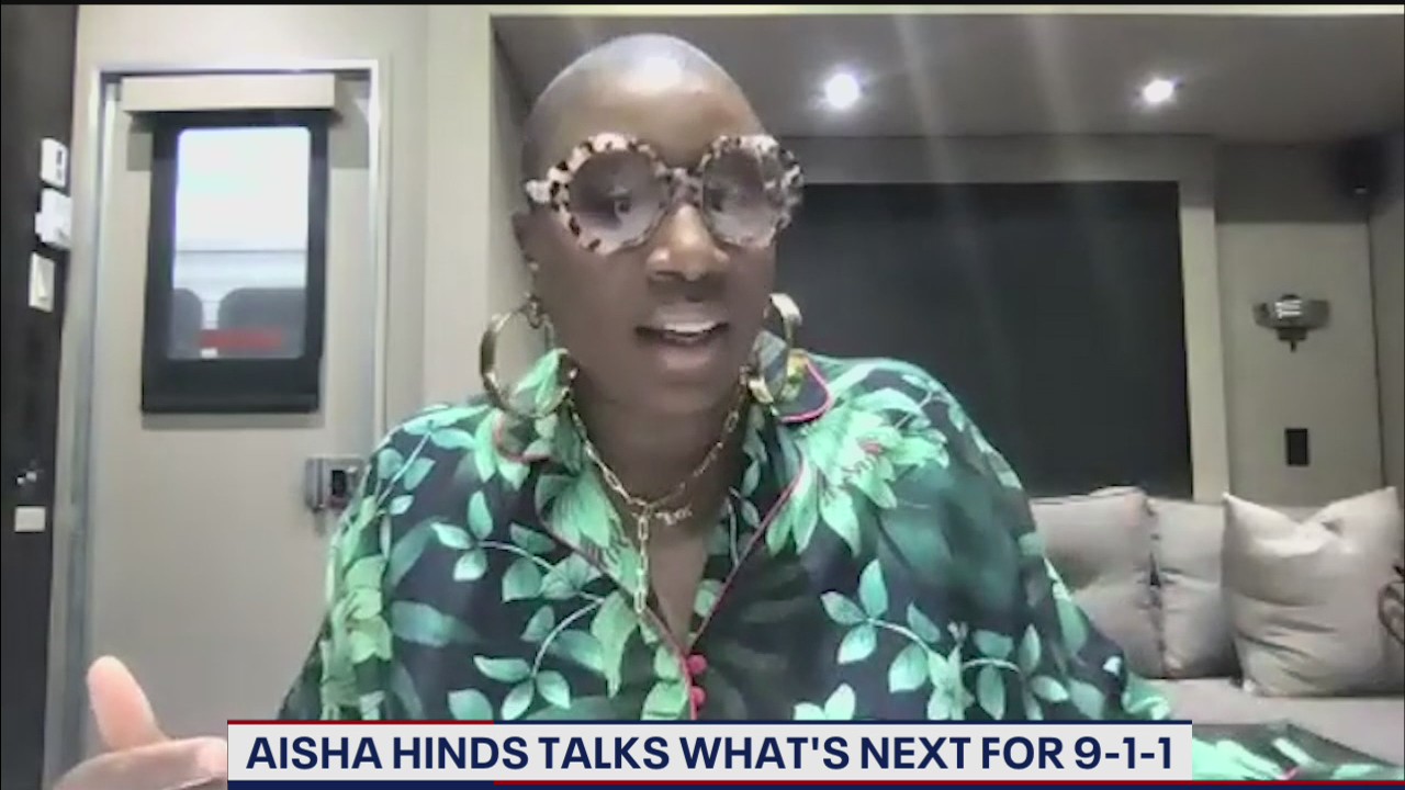 "911" star Aisha Hinds talks about what's next for the show