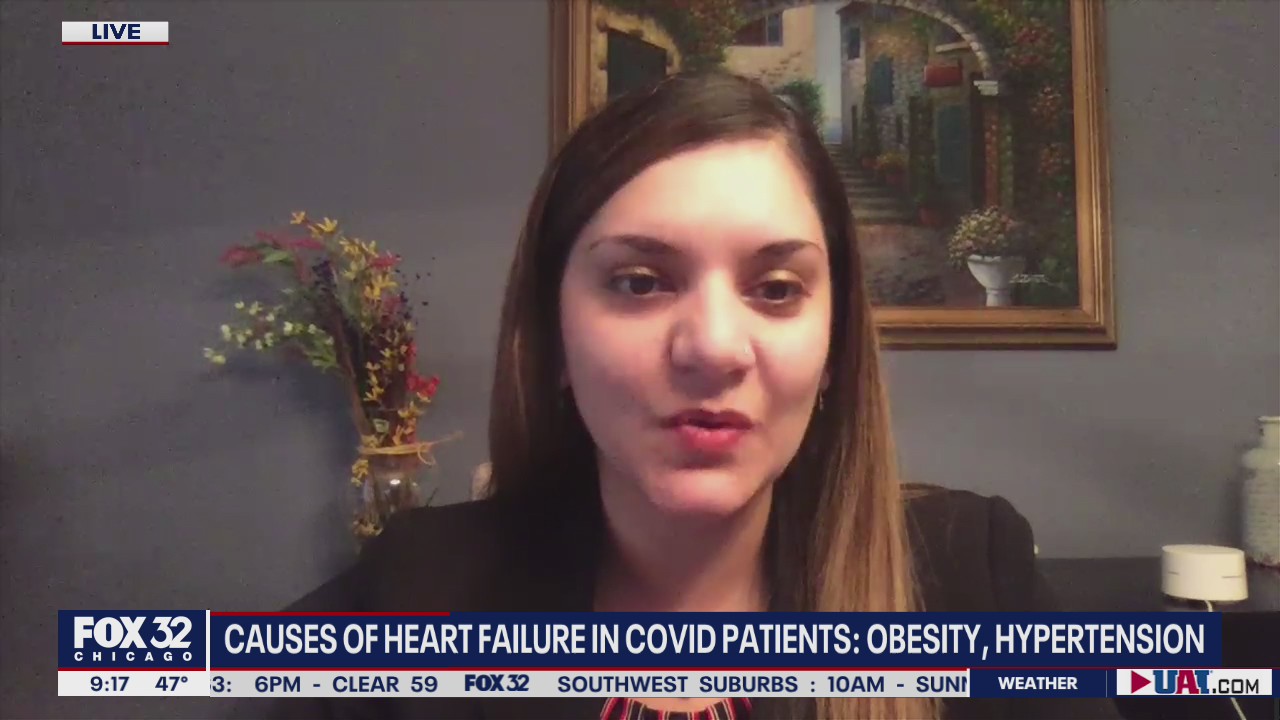 Northwestern study finds COVID-19 can cause heart failure in some patients