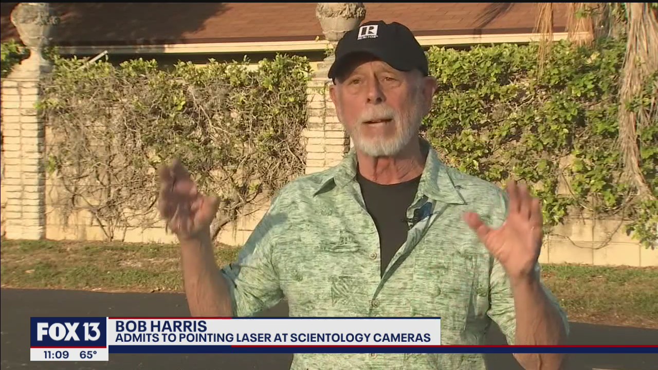 Laser suspect recalls arrest
