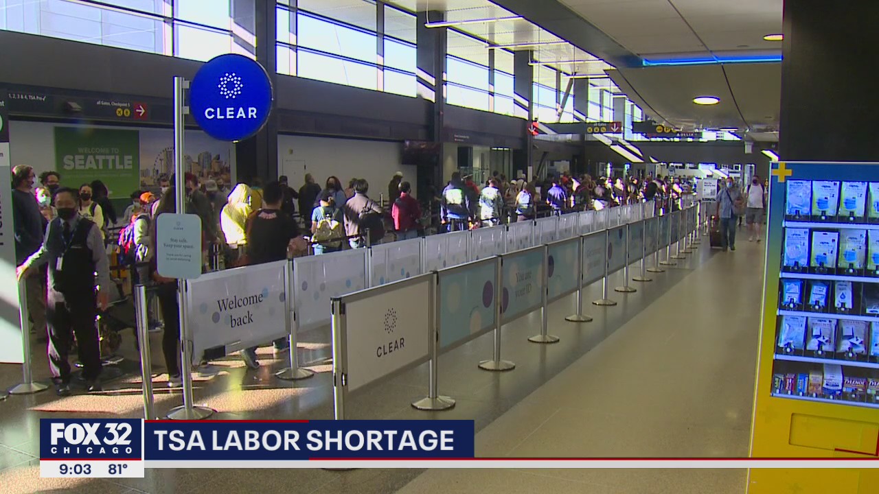 TSA labor shortage causing long lines at airports