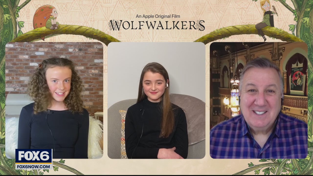 Gino talks with 2 actresses who lent their voices to Wolfwalkers