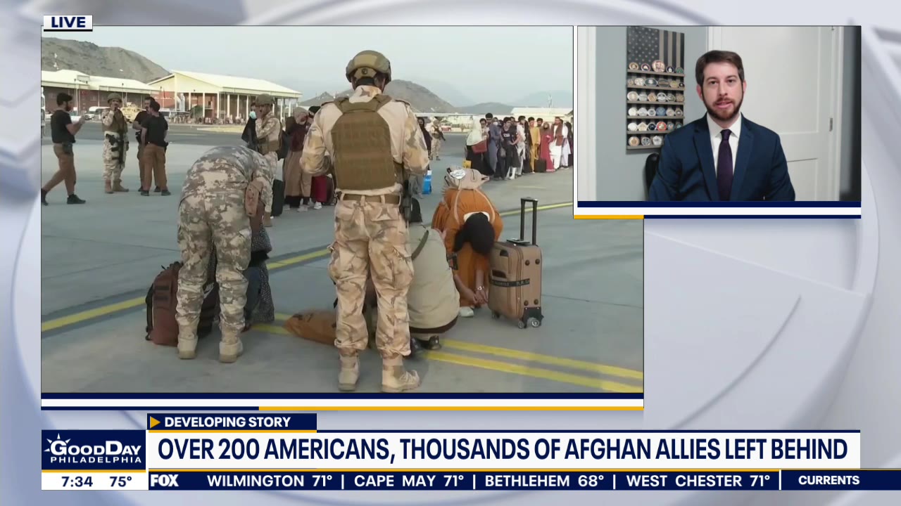Volunteer efforts underway in Afghanistan to rescue remaining Americans, allies