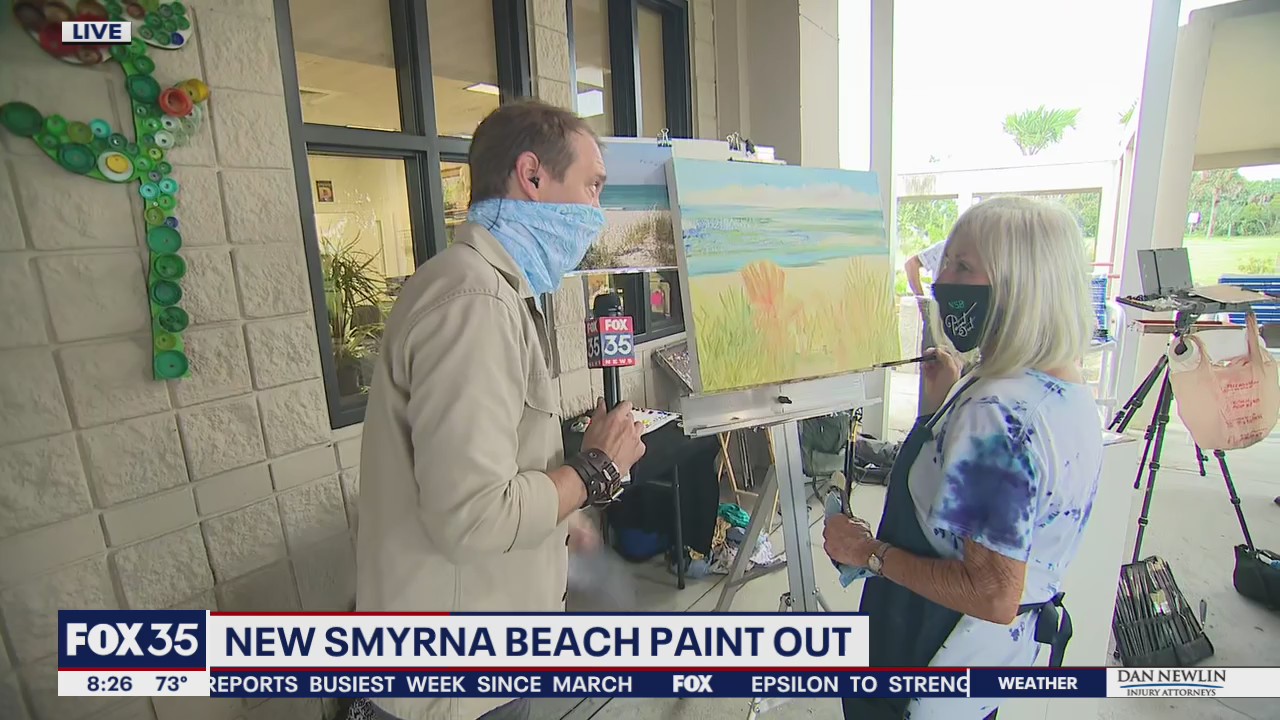 David Martin Reports: New Smyrna Beach Paint Out