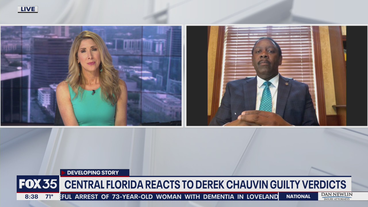 Central Florida reacts to Derek Chauvin guilty verdict