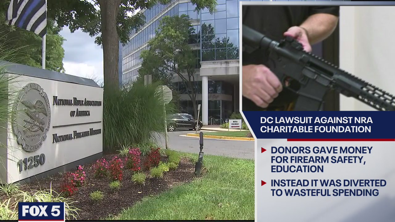 NRA facing 2 lawsuits for misusing charitable funds for personal gain
