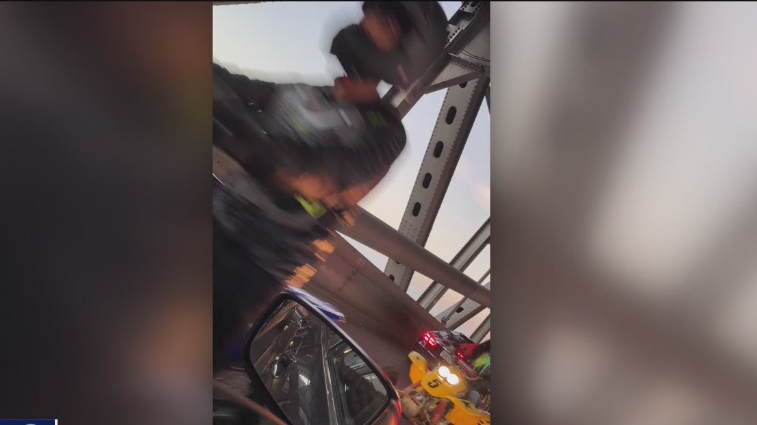 Man, 20, dies on Bay Bridge when motorbikes drive wrong way