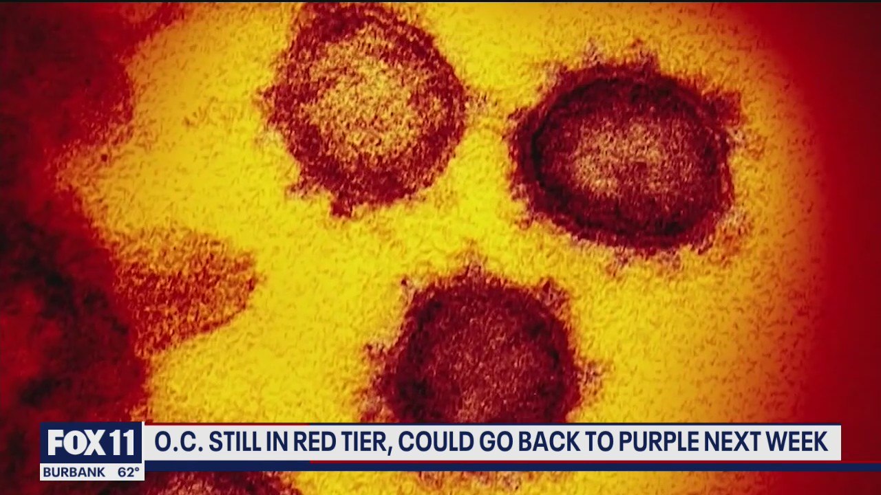 Orange County at risk of reverting to most restrictive purple tier as COVID-19 infection rates rise
