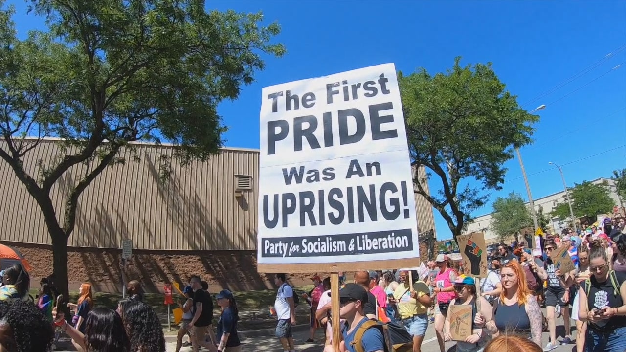 March with Pride brings LGBTQ community, BLM movement together