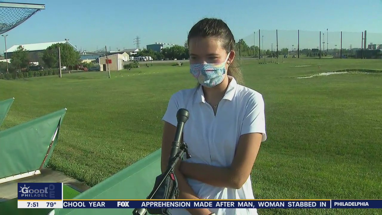Montgomery County teen learns to golf after losing use of arm