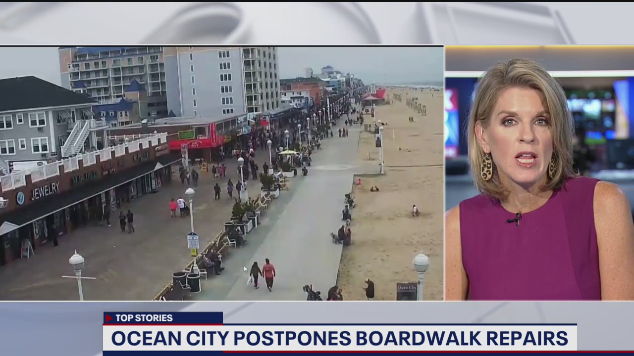 Ocean City postpones boardwalk re-decking