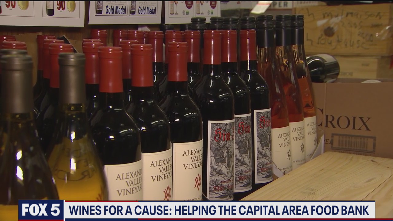 Wines for a cause: Helping the Capital Area Food Bank