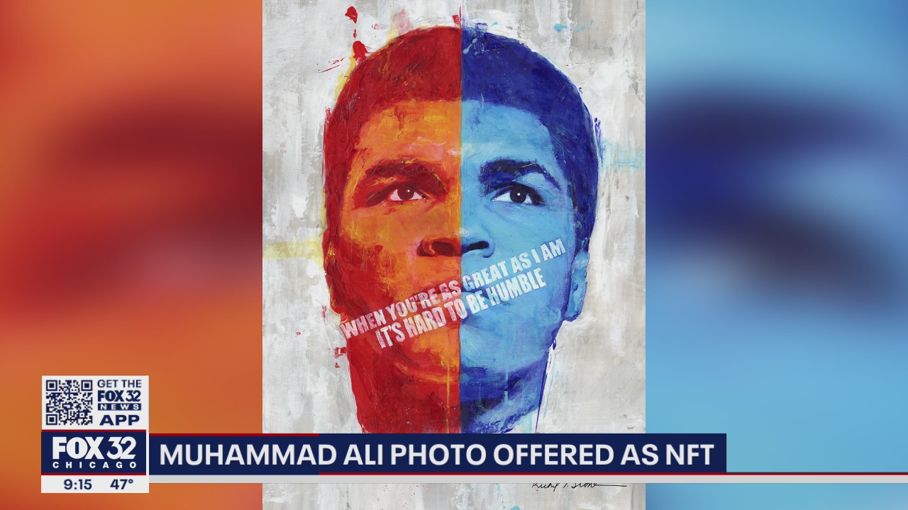 Muhammad Ali photo offered as NFT