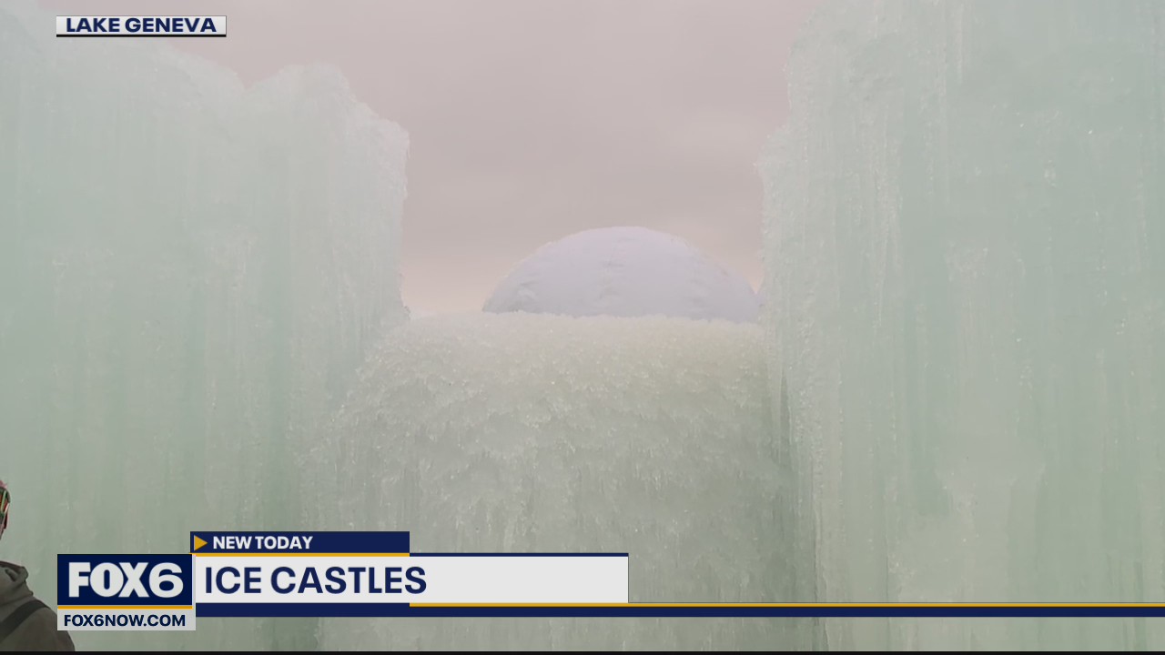Ice Castle maze in Lake Geneva