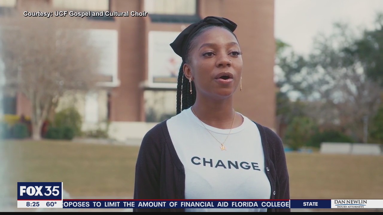 UCF Gospel & Cultural Choir records Black National Anthem in honor of Black History Month