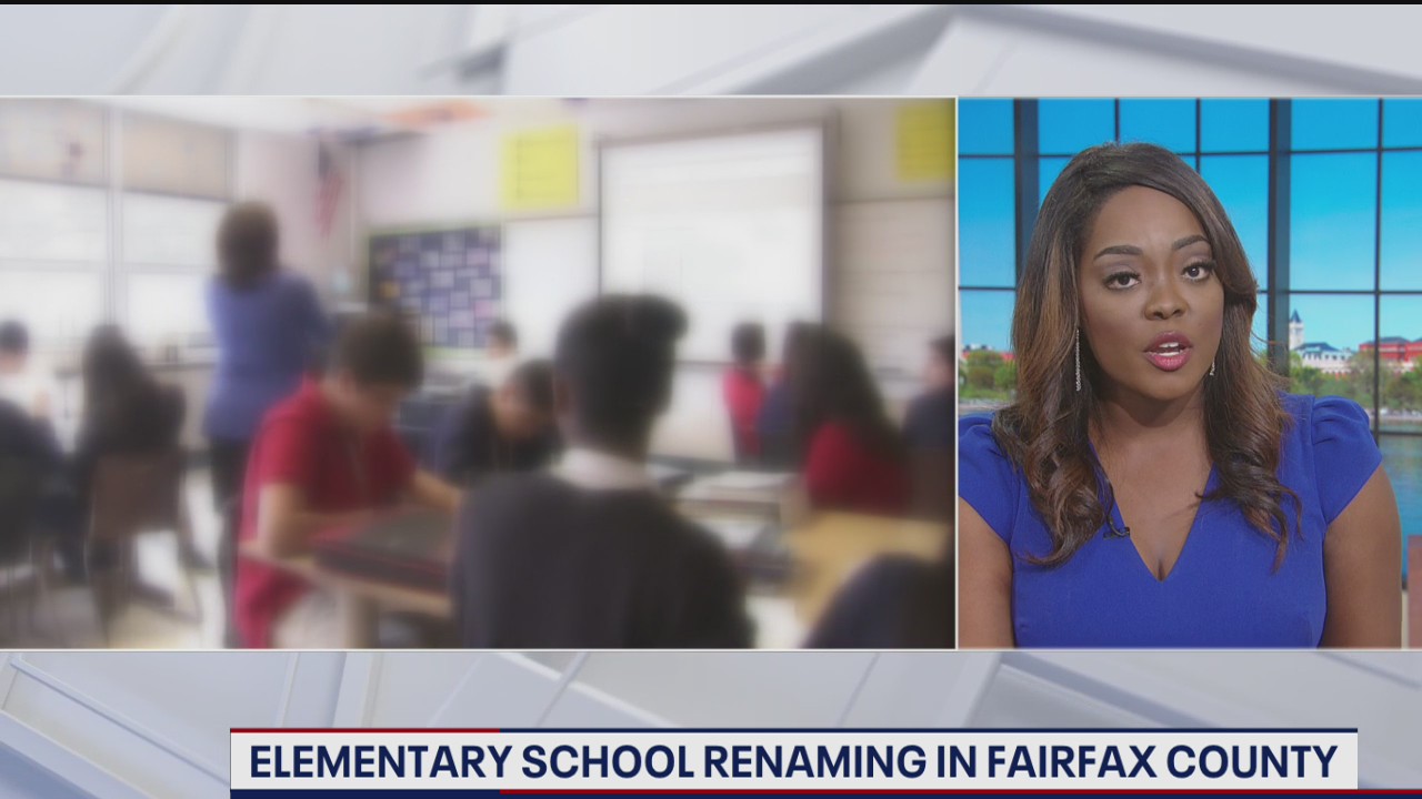 Fairfax County School Board votes to change name of elementary school named after Confederate army commander