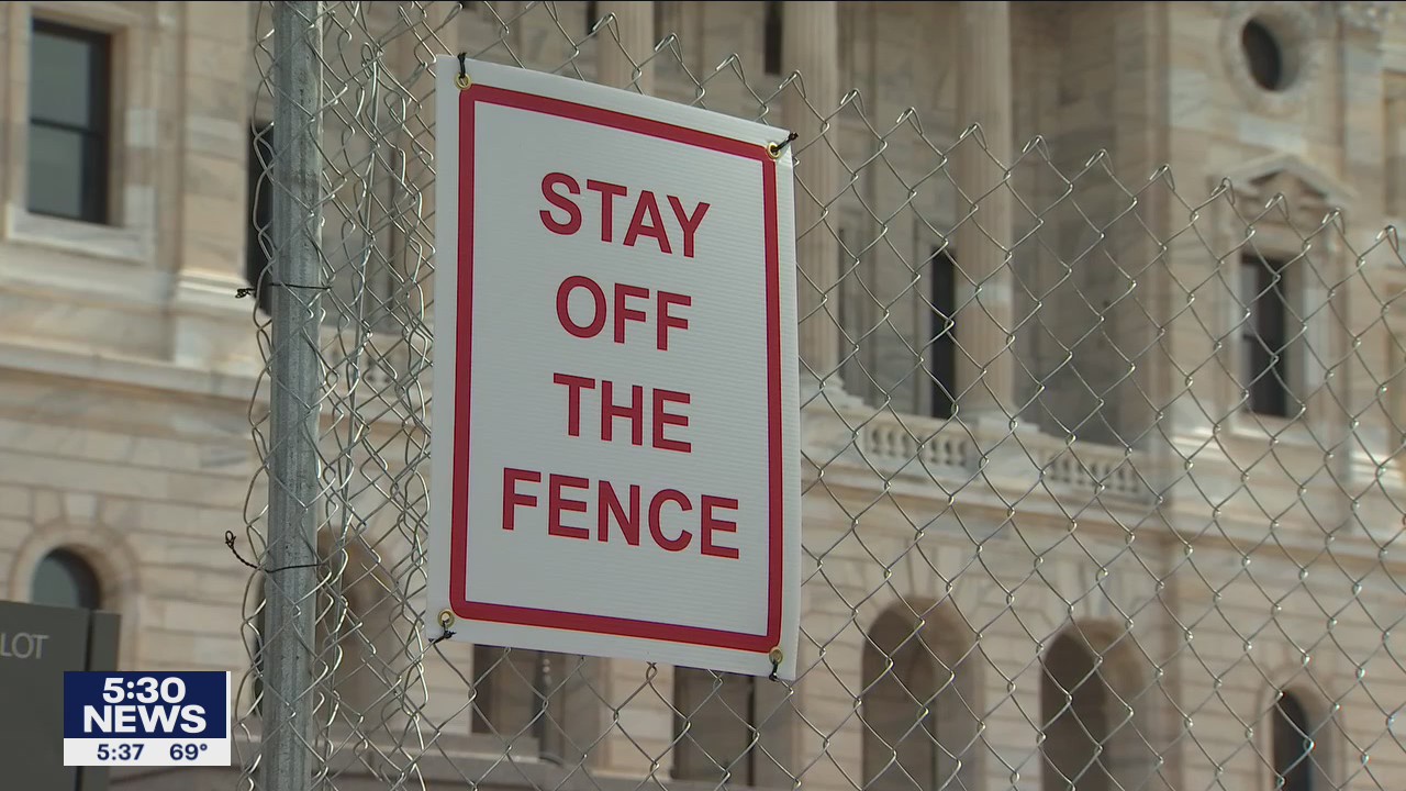 New, fortified Minnesota Capitol security fence costs $116,000