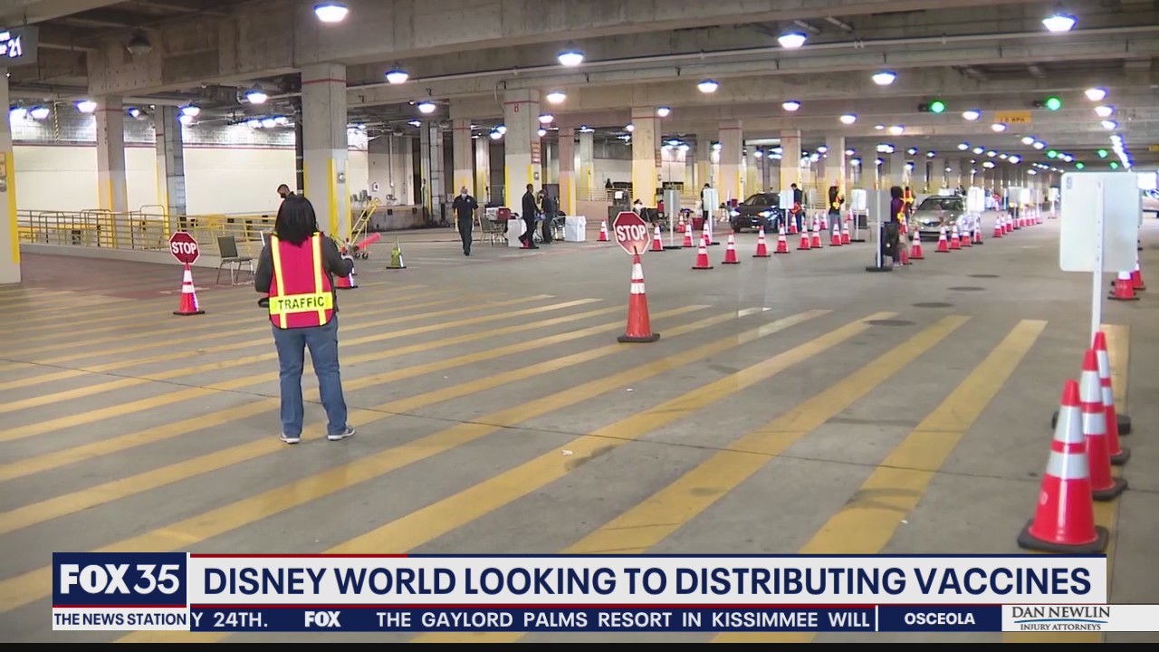 Disney World looking to distributing vaccines