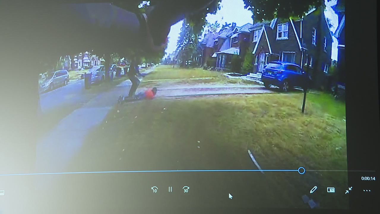 Detroit police release video of fatal shooting of armed suspect who opened fire on officers