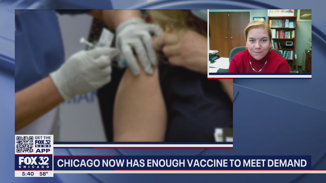 Chicago now has enough vaccine to meet demand