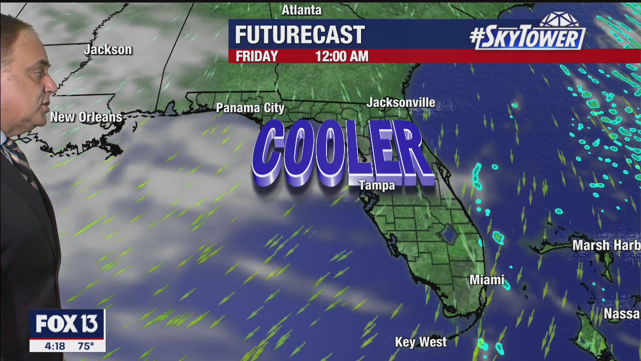 Wednesday evening forecast