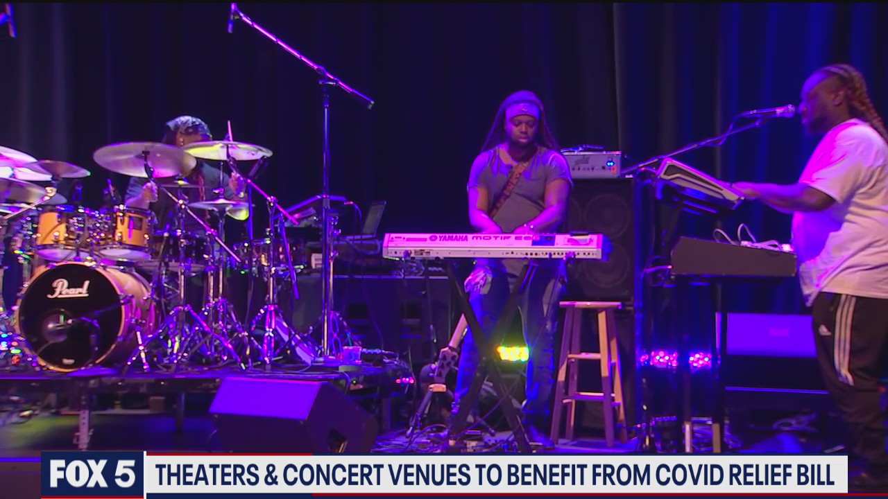 Theaters, concert venues to benefit from COVID relief bill