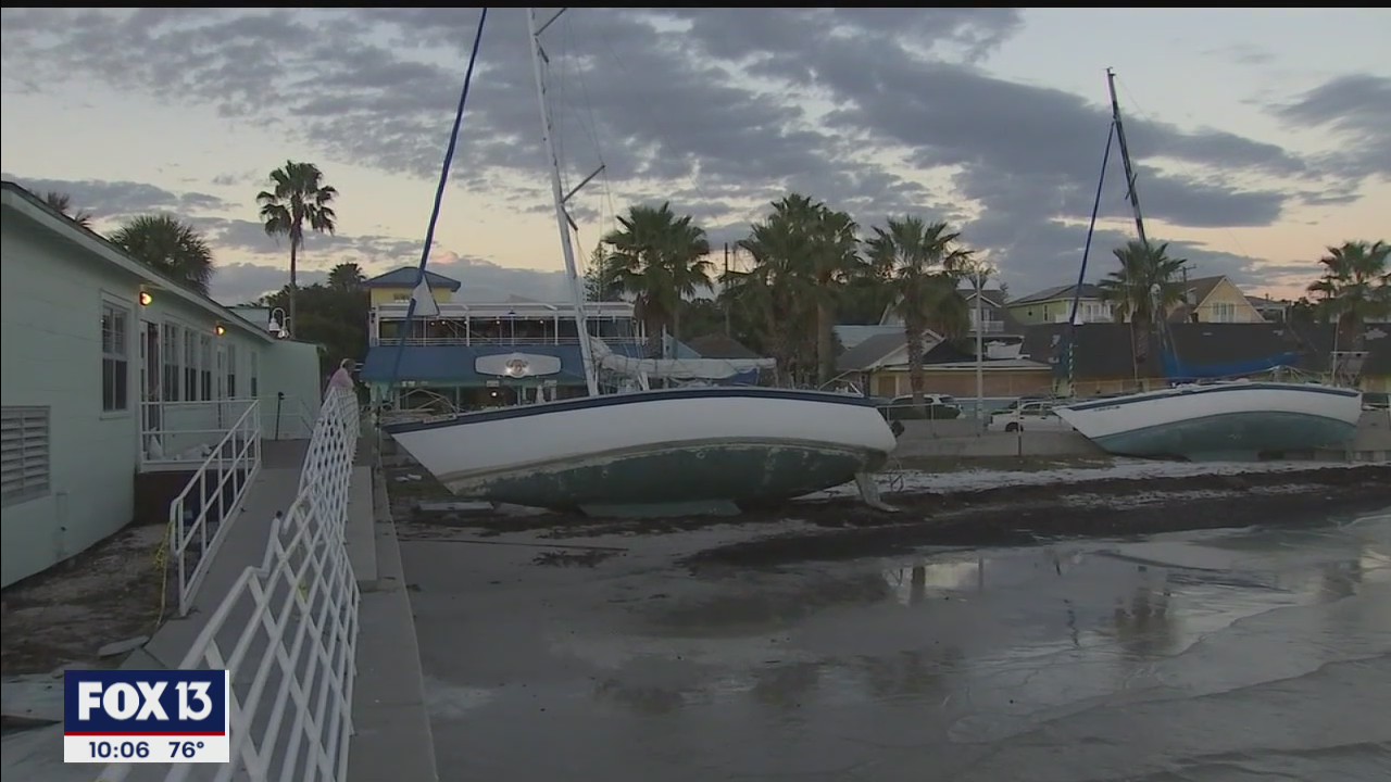 Cleanup continues in Gulfport following Eta