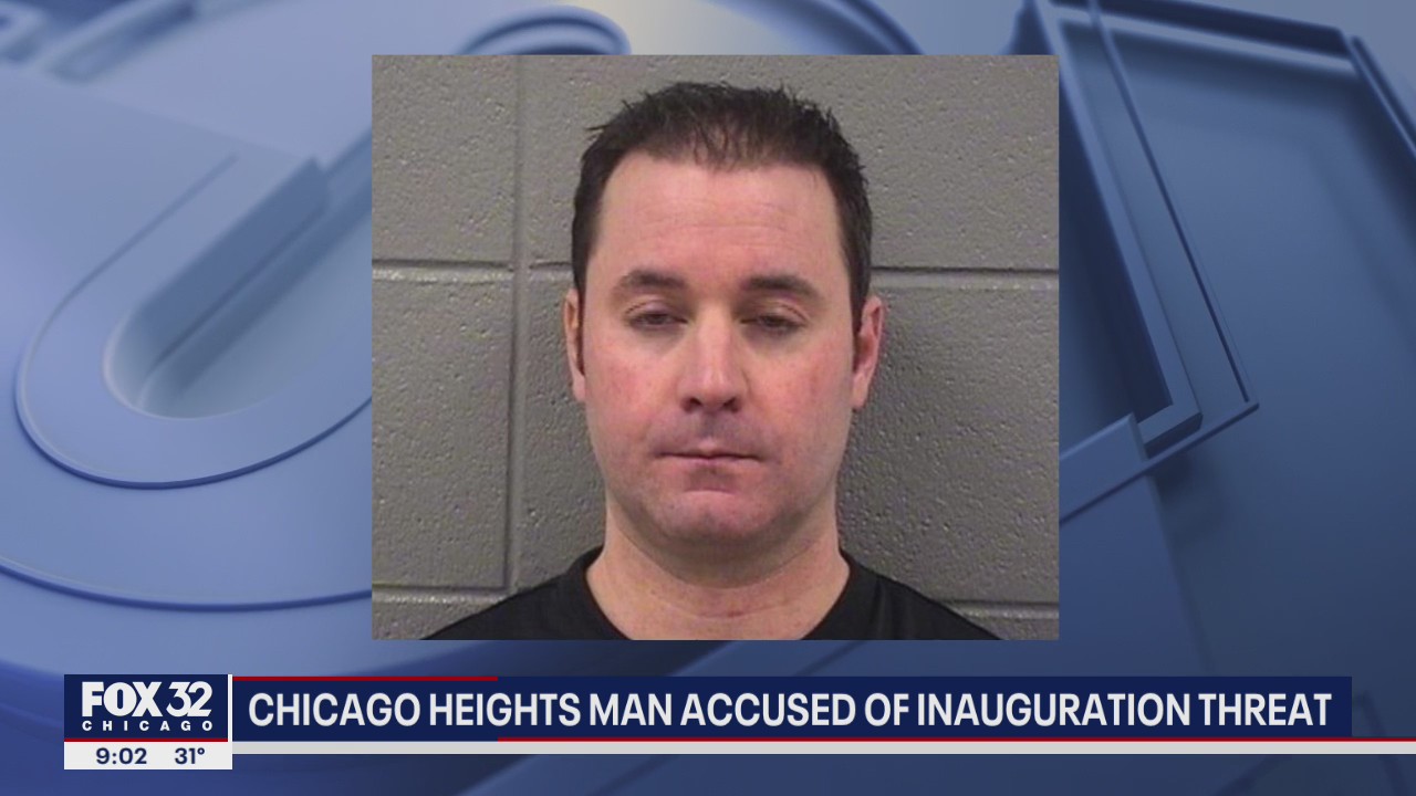 Chicago Heights man charged with threatening violence at Biden's inauguration