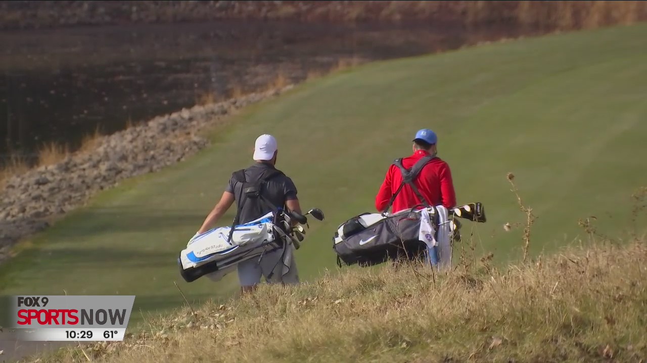 Golfers flock back to the courses for late season warm weather