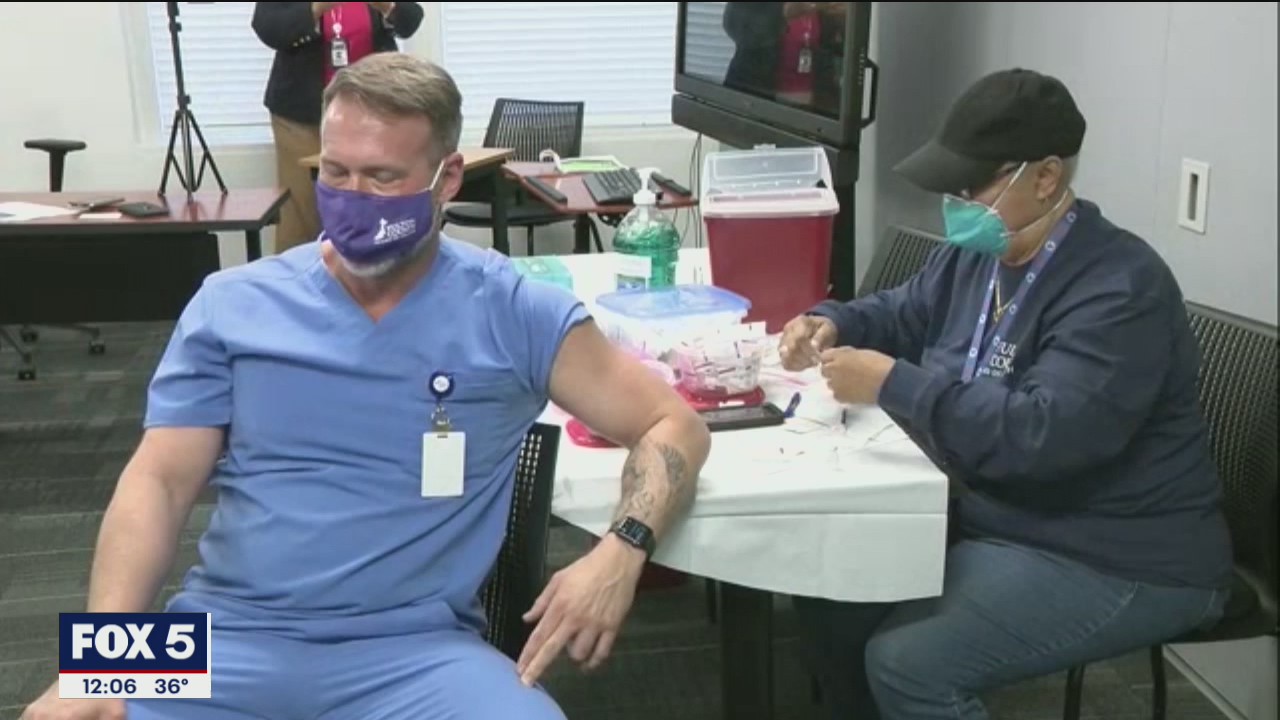 Doses of Pfizer Covid vaccine arrives in Fulton County