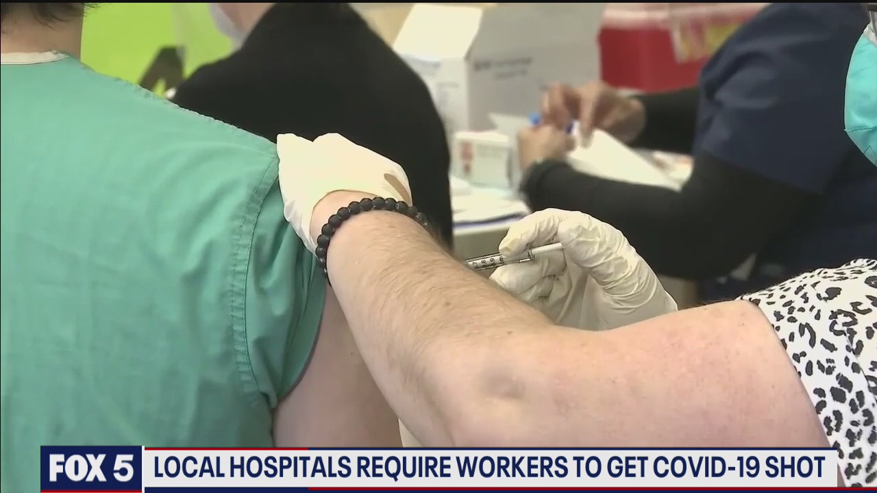 Local hospitals require workers to get COVID-19 shot