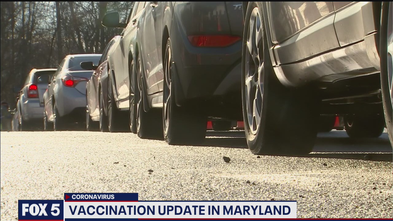 Vaccination update in Maryland