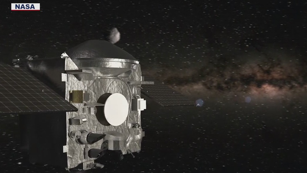 NASA spacecraft OSIRIS-REx heads back to Earth